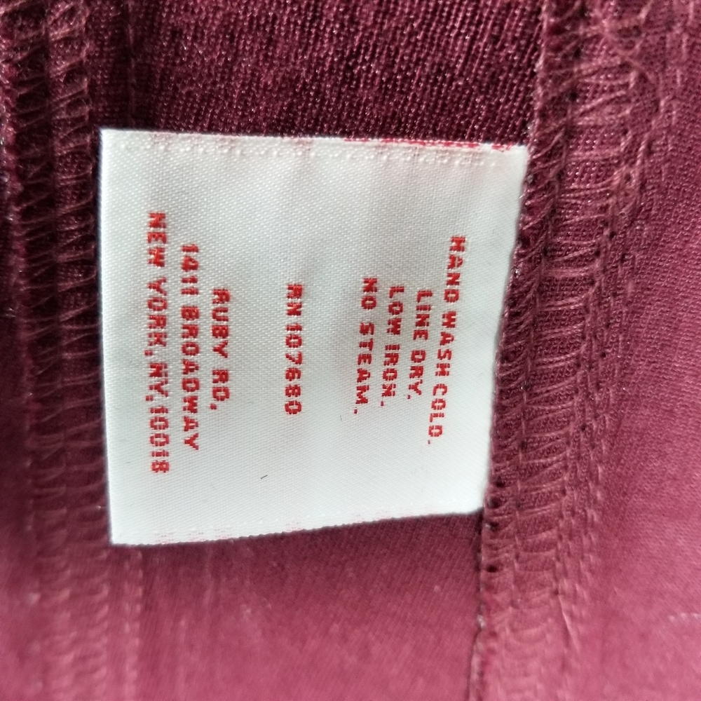 Ruby Rd Irridesent Shacket 14P - Picture 3 of 5